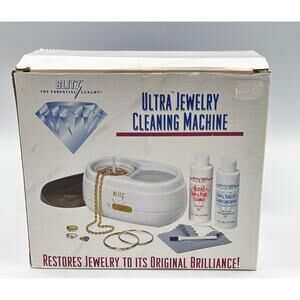 Blitz Ultra Jewelry Cleaning Machine with Delicate Gem and Pearl Cleaner 4oz